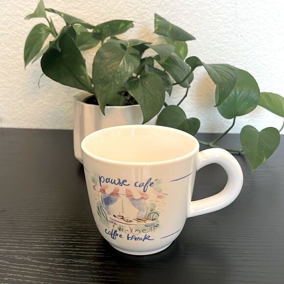 Mon Café "Pause Café - Coffee Break" Mug - Picture 1 of 4
